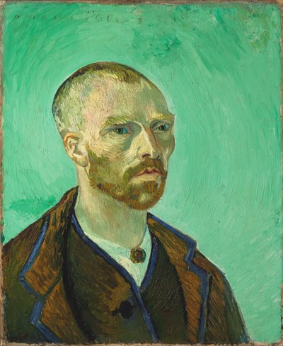 Self Portrait (Dedicated to Paul Gauguin) by Vincent van Gogh